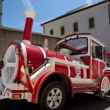 Un accident a impliqué mardi le train touristique de Sion
